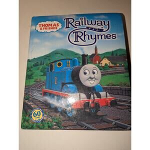 Thomas The Train Friends Railway Rhymes Poems 60 Years Hard Cover Silver Pages